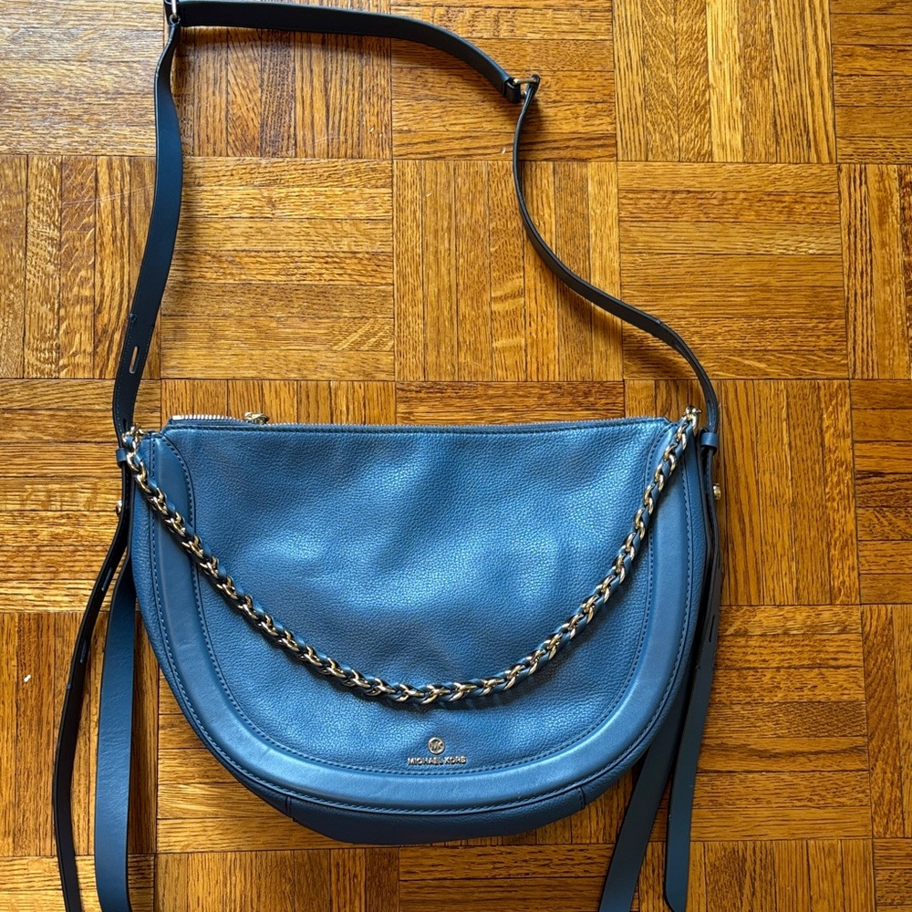 Michael Kors Jagger Leather large messenger